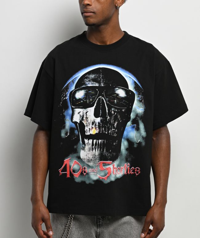 40s & Shorties Tales Black T-Shirt - 40s & Shorties