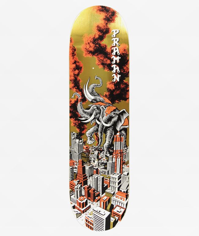 Real Praman Rampage 8.38" Skateboard Deck - Real Skateboards