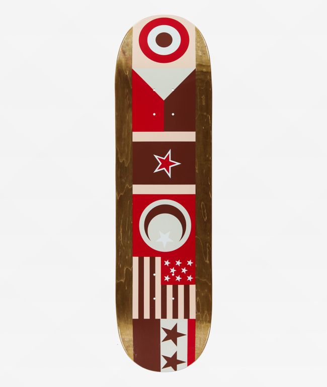 Chocolate Trahan Flags 8.5" Skateboard Deck - Chocolate Skateboards