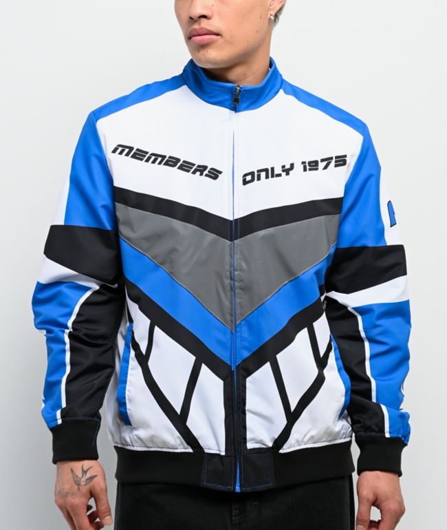 Members Only Speed Blue Racing Jacket - Members Only