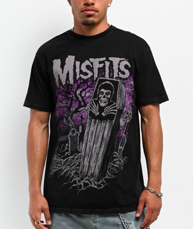 Misfits Skeleton Vintage Black T-Shirt
