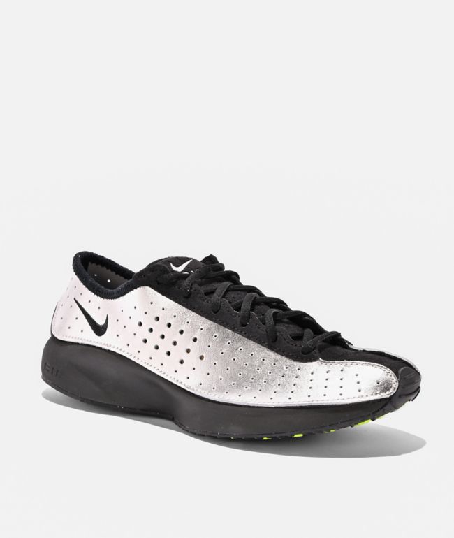 Nike Women's Air Superfly Metallic Silver & Black Shoes - Nike