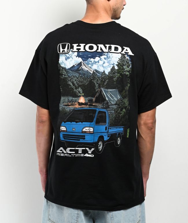 Honda NSX Mt. Fuji Black T-Shirt | Zumiez