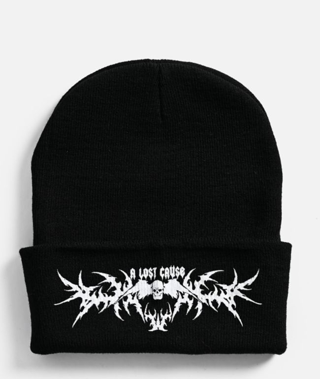 A Lost Cause Crown Black Beanie - A Lost Cause