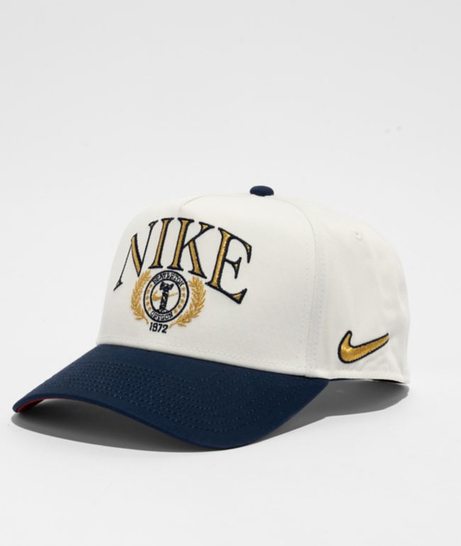 Nike Rise Structured A-Frame Sail & Midnight Navy Snapback Hat - Nike