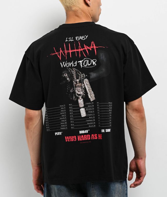 WHAM! by Lil Baby Tour Black T-Shirt - WHAM! by Lil Baby
