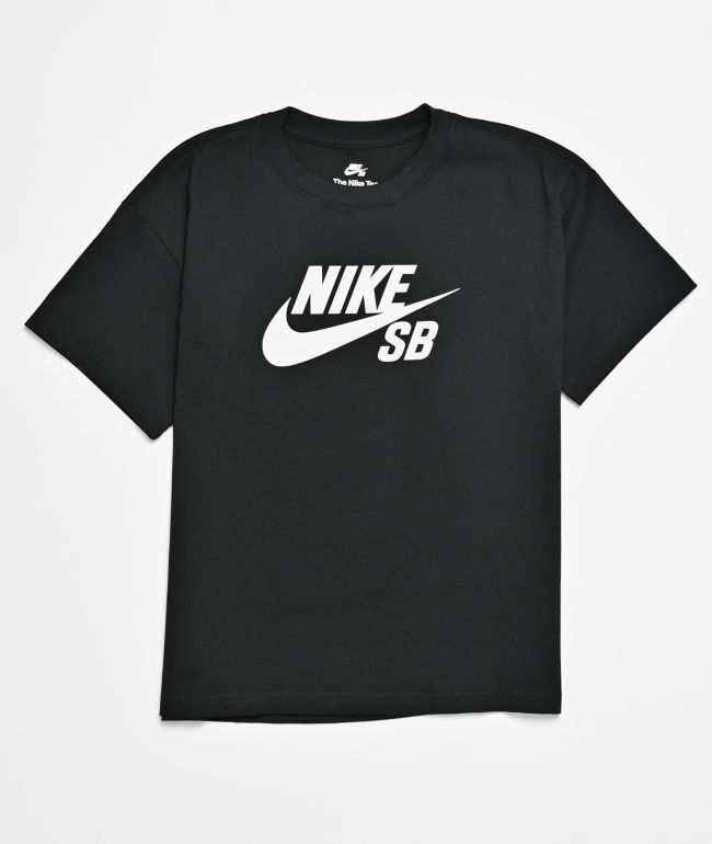 Nike SB Kids Black T-Shirt - Nike
