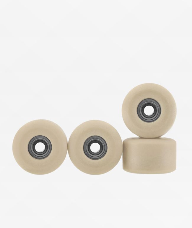 Teak Tuning Apex New Street All Terrain 7.7mm 65d Coyote Tan Fingerboard Wheels - Teak Tuning