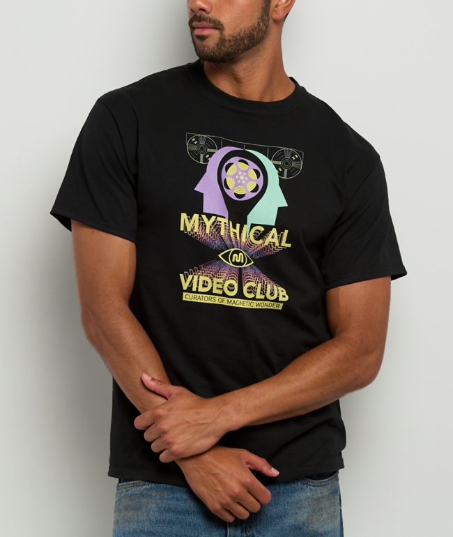 Mythical Video Club Black T-Shirt - Mythical