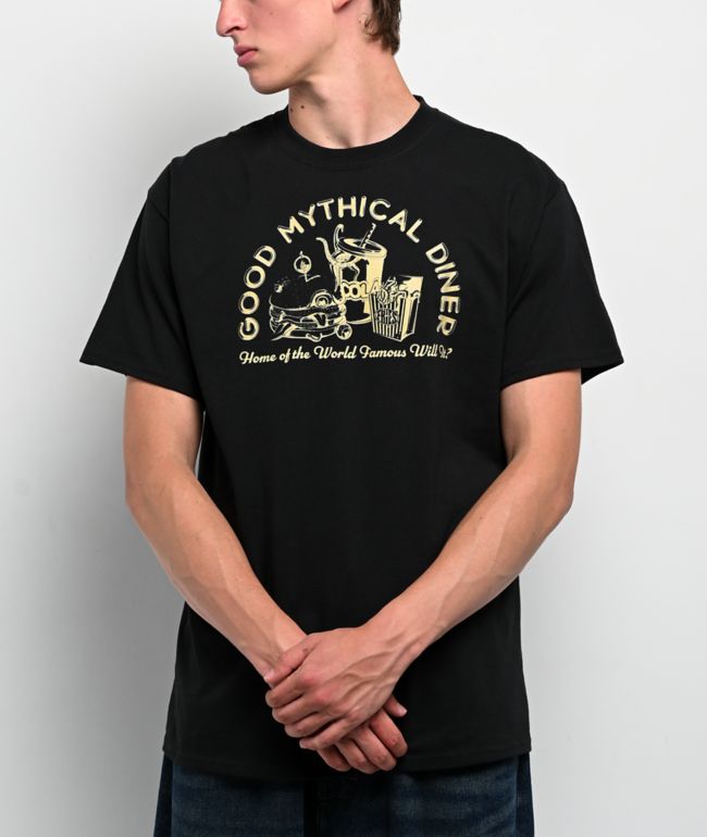 Mythical Diner Black T-Shirt - Mythical