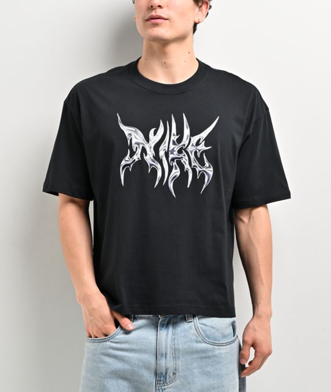 Nike Sportswear Frog Black Boxy T-Shirt - Nike