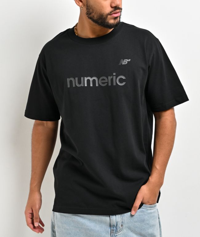 New Balance Numeric Faded Black T-Shirt - New Balance
