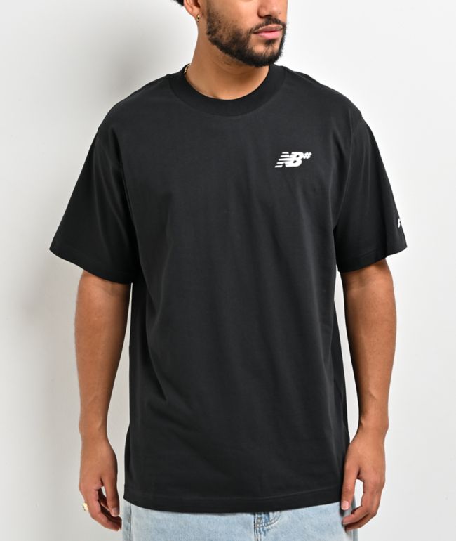 New Balance Numeric Small Logo Black T-Shirt - New Balance