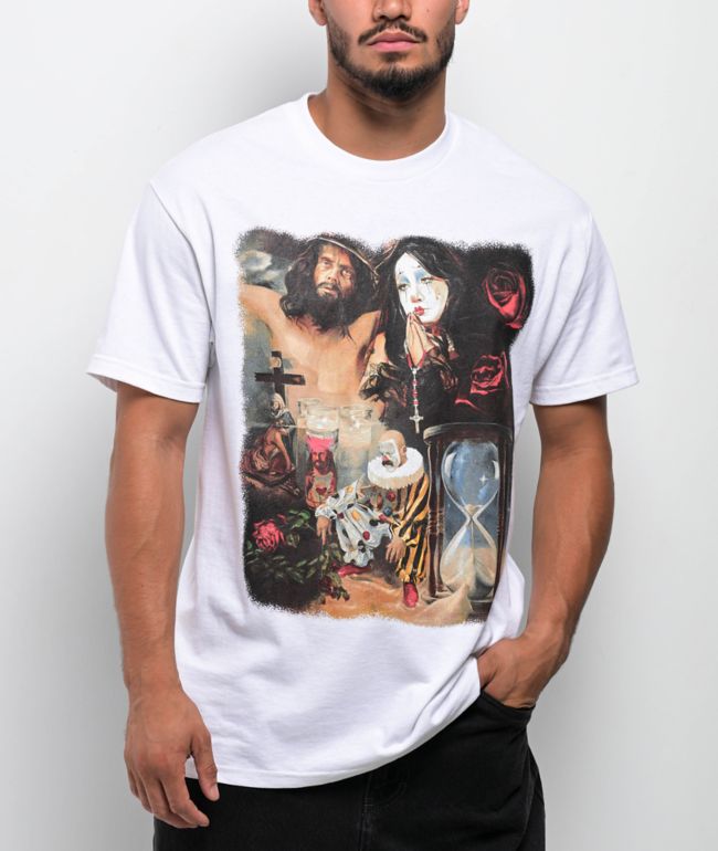 DGK x Godfitti No Lores White T-Shirt - DGK