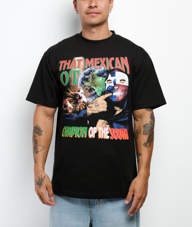 Lonestar by That Mexican OT Champion Black T-Shirt - Lonestar