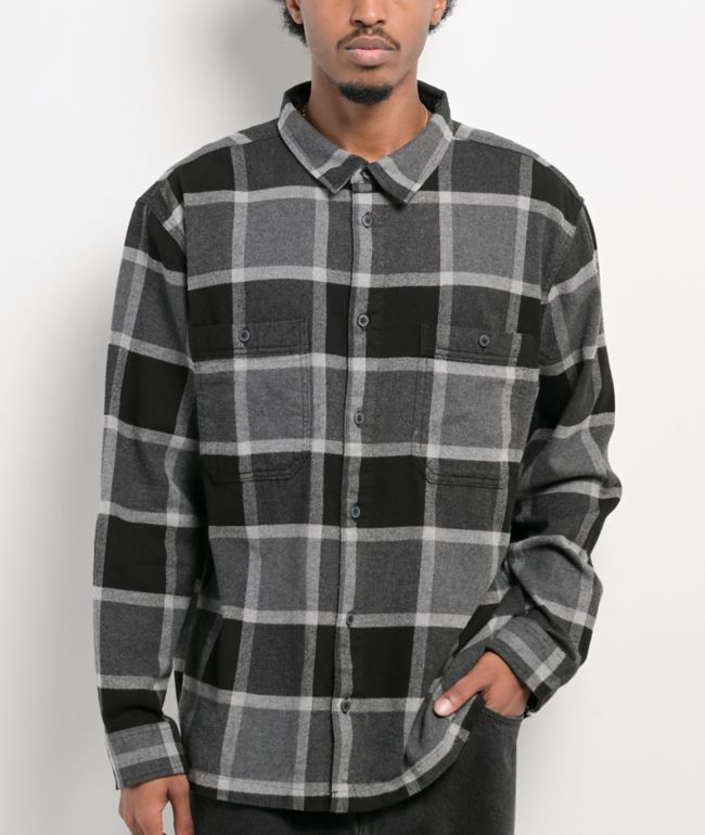 Vans Larkspur Black Flannel Shirt - Vans