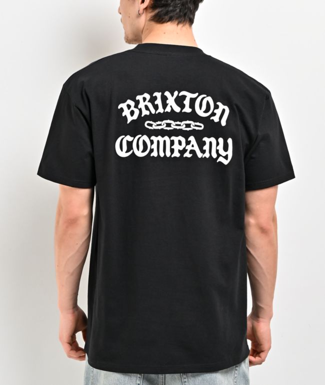 Brixton Chains Black T-Shirt - Brixton