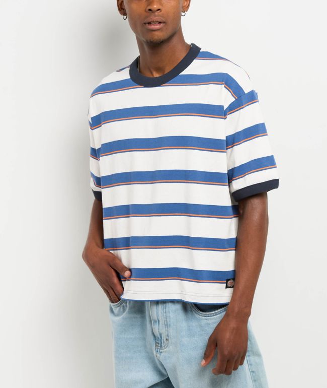 SUPERSUB ♥ overfit striped short sleeve t-shirt Striped Shirts | Zumiez