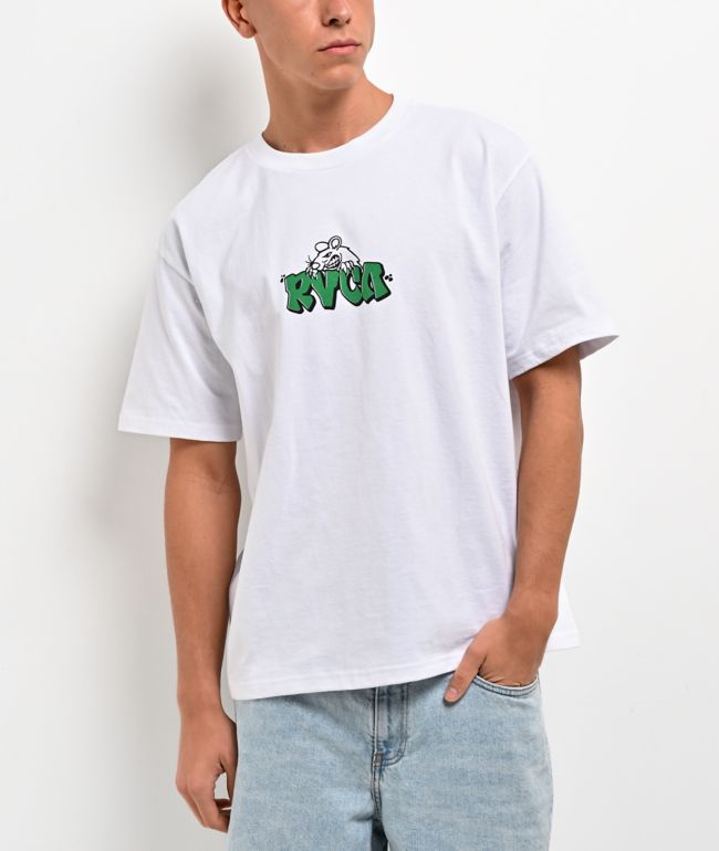 RVCA Rarest White T-Shirt - RVCA