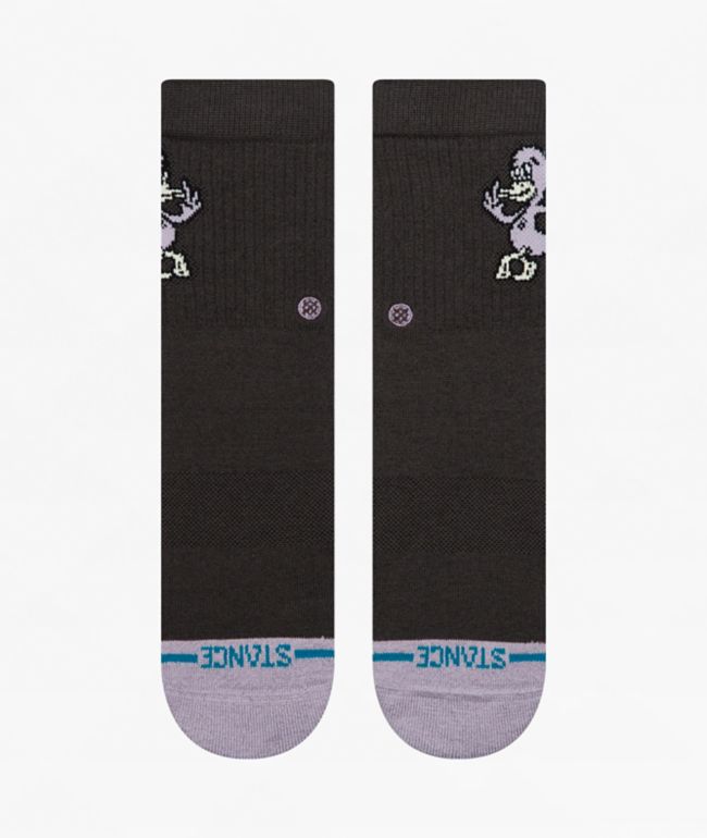 Stance Lights Out Charcoal Crew Socks - Stance