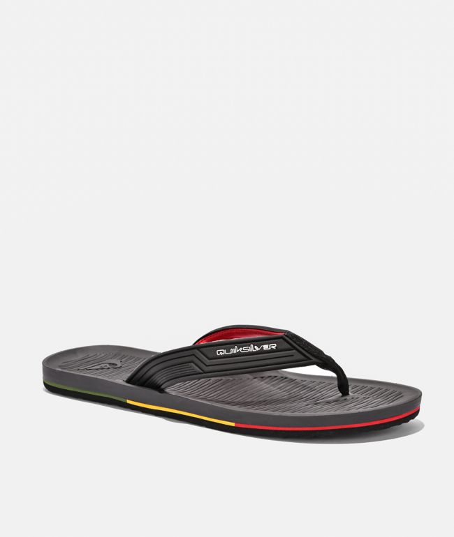 Quiksilver Makua Black Sandals - Quiksilver