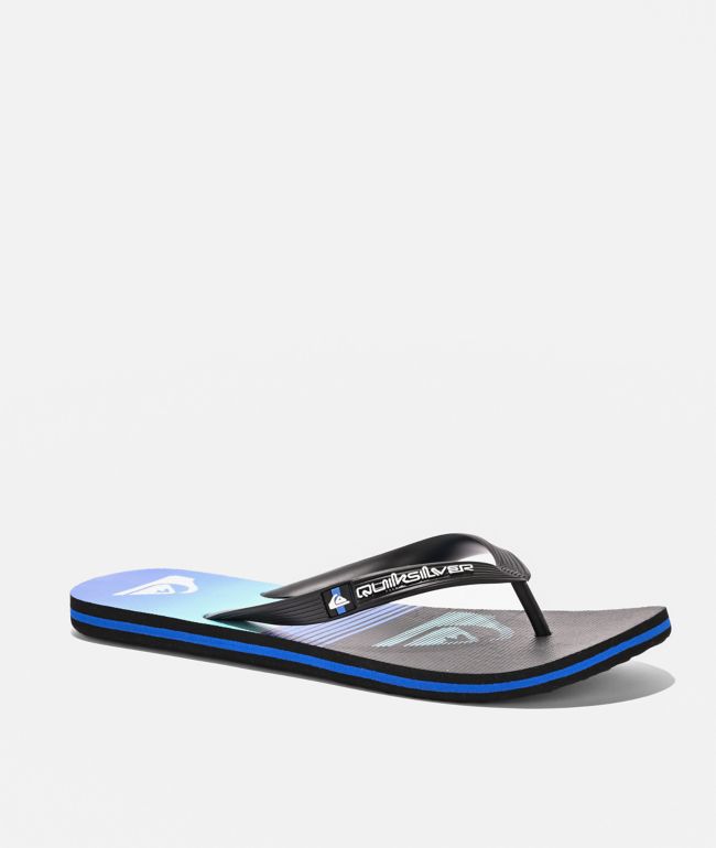 Quiksilver Moncata Art Blue Sandals - Quiksilver