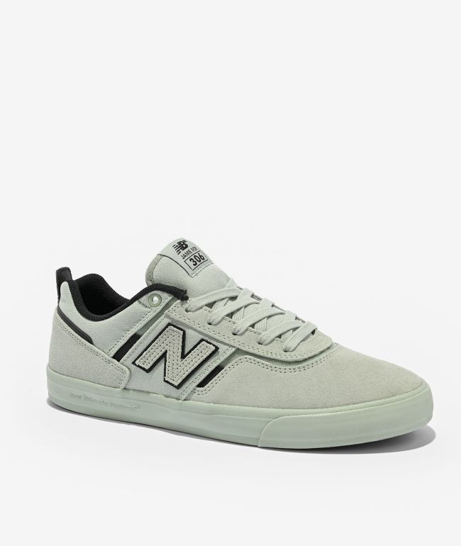 New Balance Numeric 306 Jamie Foy Mosaic Green & Black Skate Shoes - New Balance