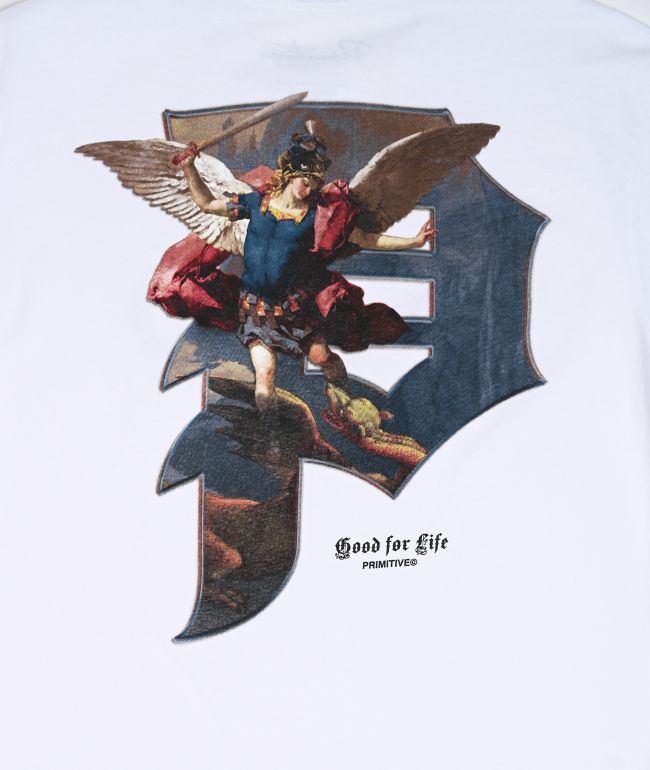 Primitive Kids Protector Black Heavyweight T-Shirt