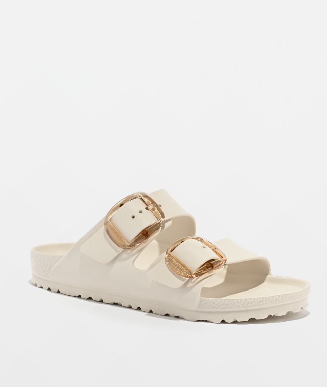 Birkenstock Women's Arizona Big Buckle Eggshell EVA Sandals - Birkenstock