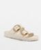 Birkenstock Arizona EVA in White, Beige