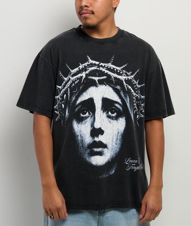 $AD BOYZ by Junior H Why So Sad Black T-Shirt