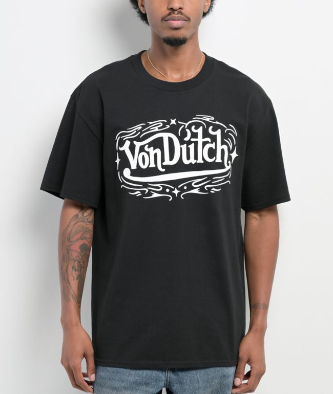 Von Dutch High Density Black T-Shirt - Von Dutch