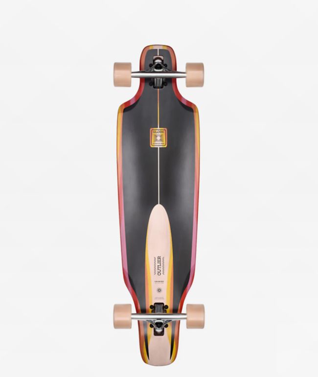 Globe Outlier Scorch 36" Drop Through Longboard Complete - Globe