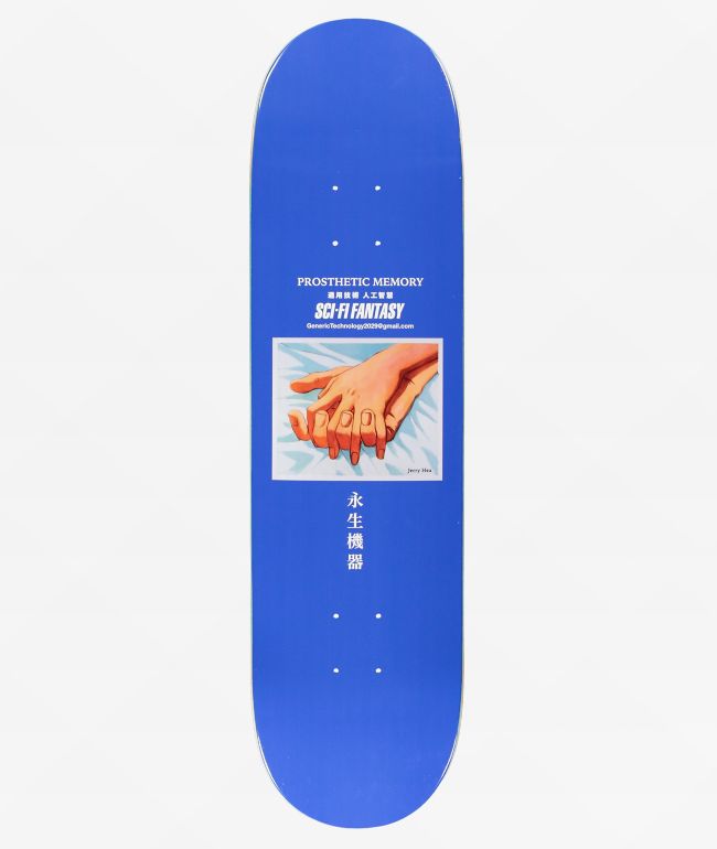 Sci-Fi Fantasy Hsu Prosthetic Memory 8.25" Skateboard Deck  - Sci-fi Fantasy