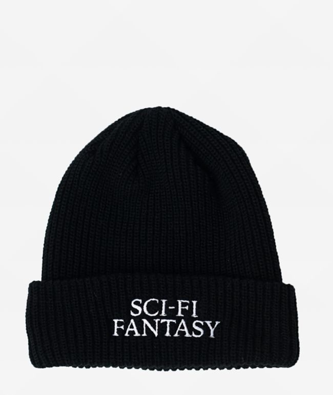 Sci-Fi Fantasy Logo Black Beanie  - Sci-fi Fantasy