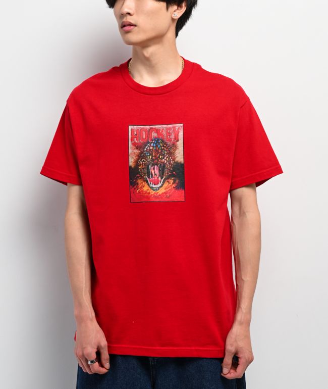 Hockey War On Ice Red T-Shirt - Hockey