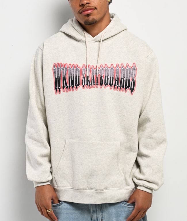 WKND Wrought Grey Hoodie - WKND Skateboards