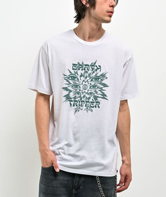 Volcom Remote Viewer White T-Shirt - Volcom