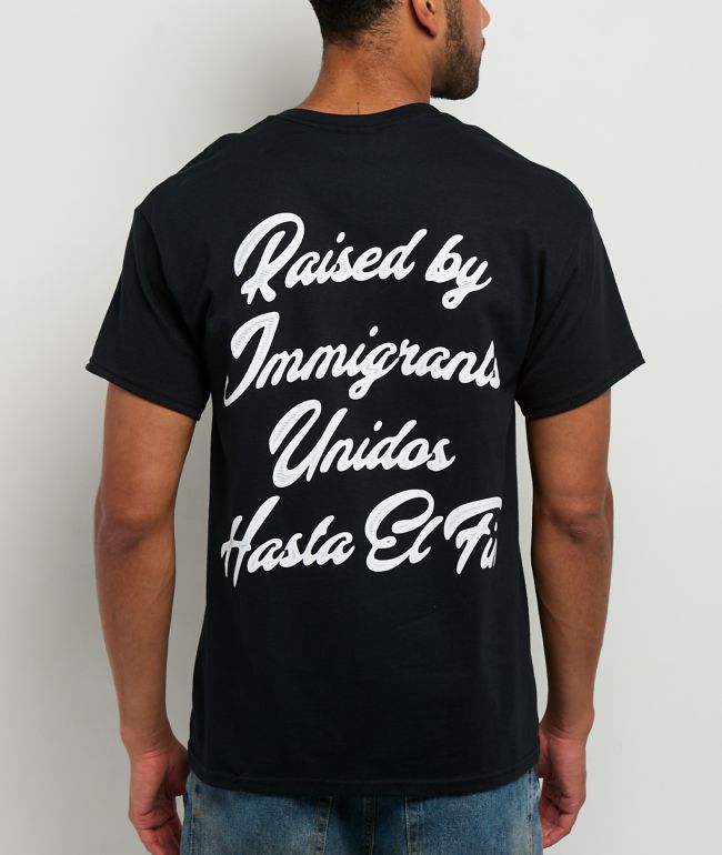 Porfa Raised Black T-Shirt