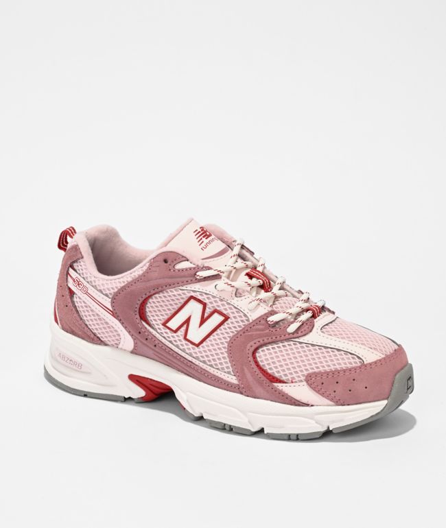 モテアンジュ　3箱 New Balance Kids 530 Bungee White & Mauve Shoes | Zumiez