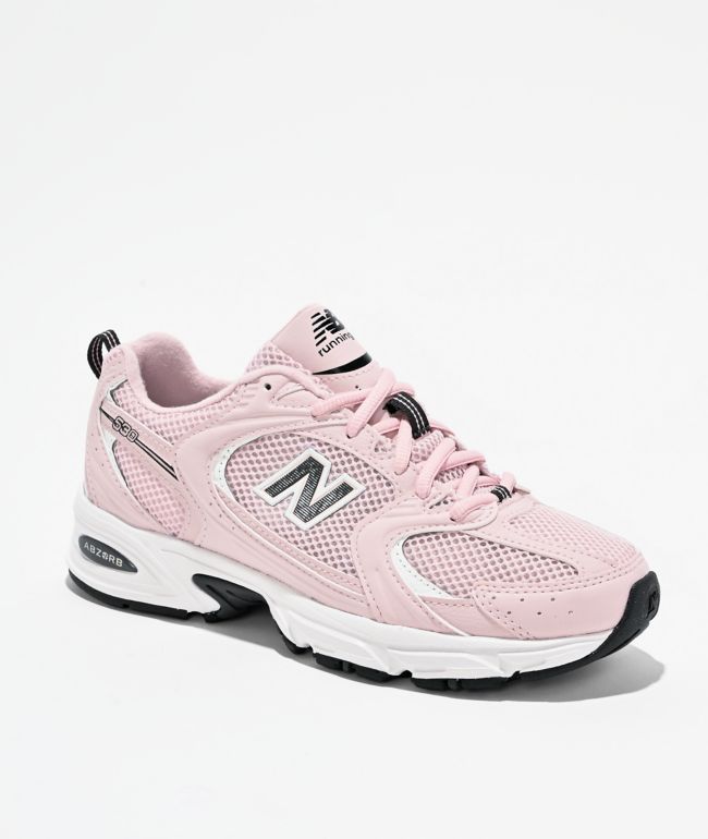 New Balance Lifestyle 530 Pink, Black & White Shoes - New Balance