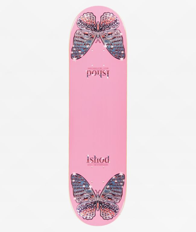 Real Ishod Mariposa Chrome Twin 8.25" Skateboard Deck - Real Skateboards