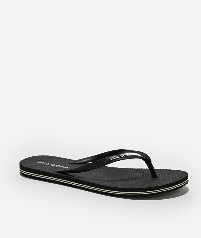 Volcom Women's Volcomotion Black Sandals - Volcom