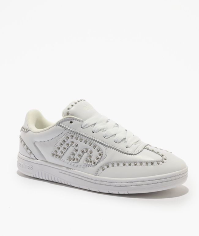 etnies Locut Studs Hardwired White Shoes - etnies