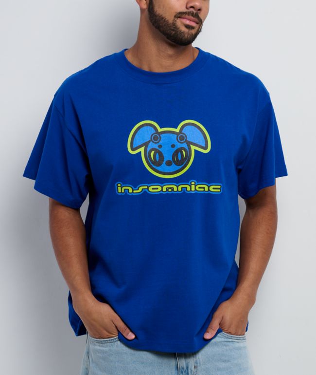 Insomniac House Bunny Blue T-Shirt - Insomniac