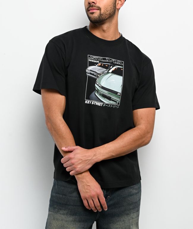 Key Street x Nissan 300ZX Black T-Shirt | Zumiez