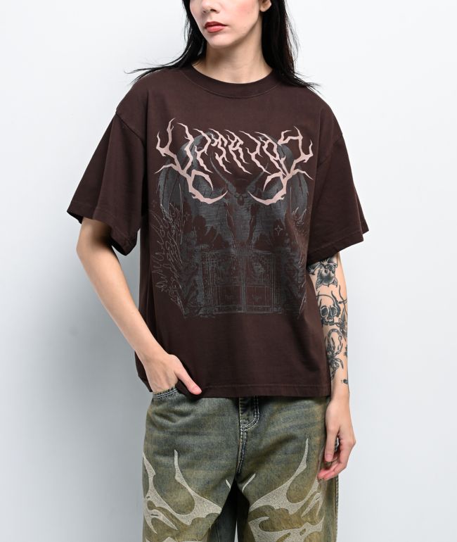 Vitriol Torments Gate Brown T-Shirt - Vitriol