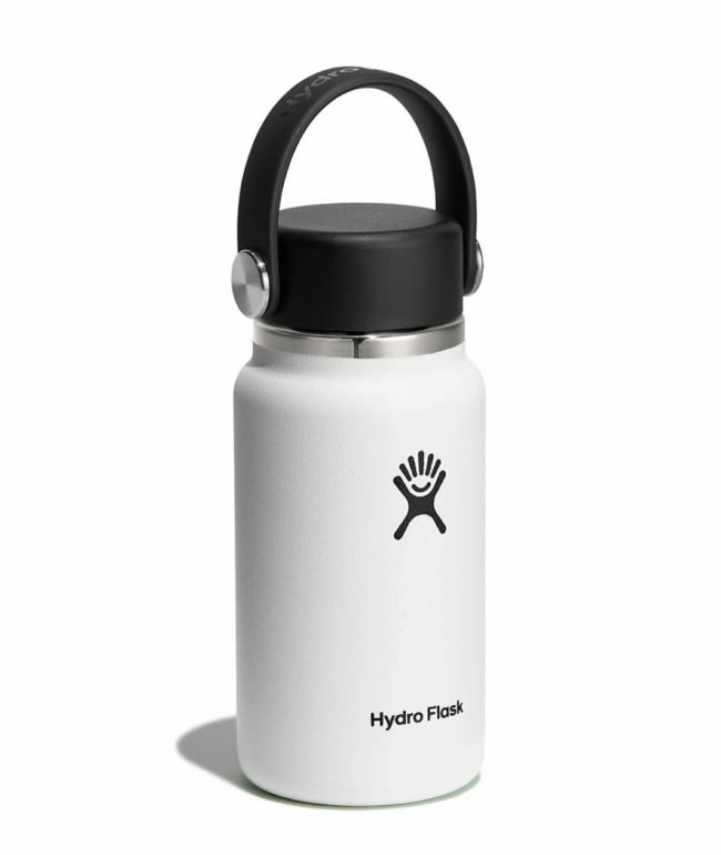 Hydro Flask Micro Hydro White Mini Bottle 6.7 oz - Hydro Flask