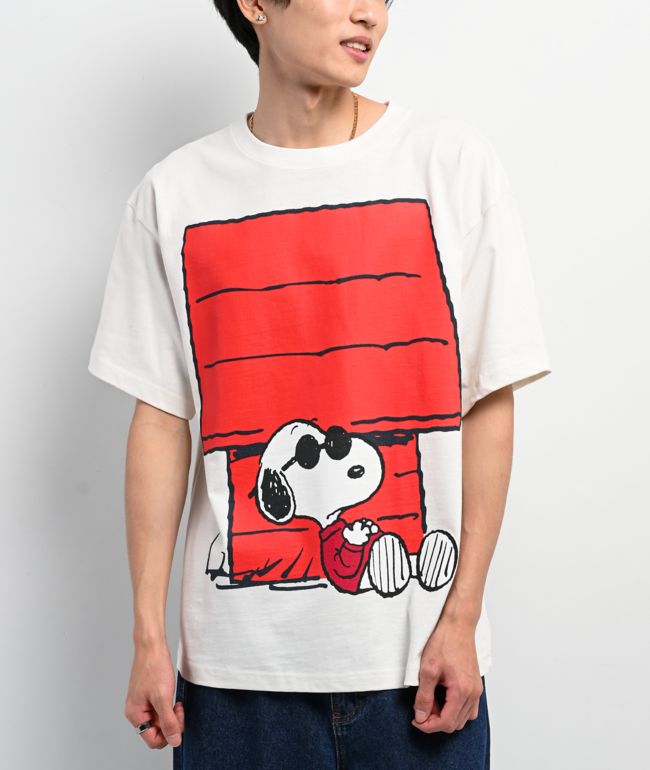 Peanuts Dog House White T-Shirt - 