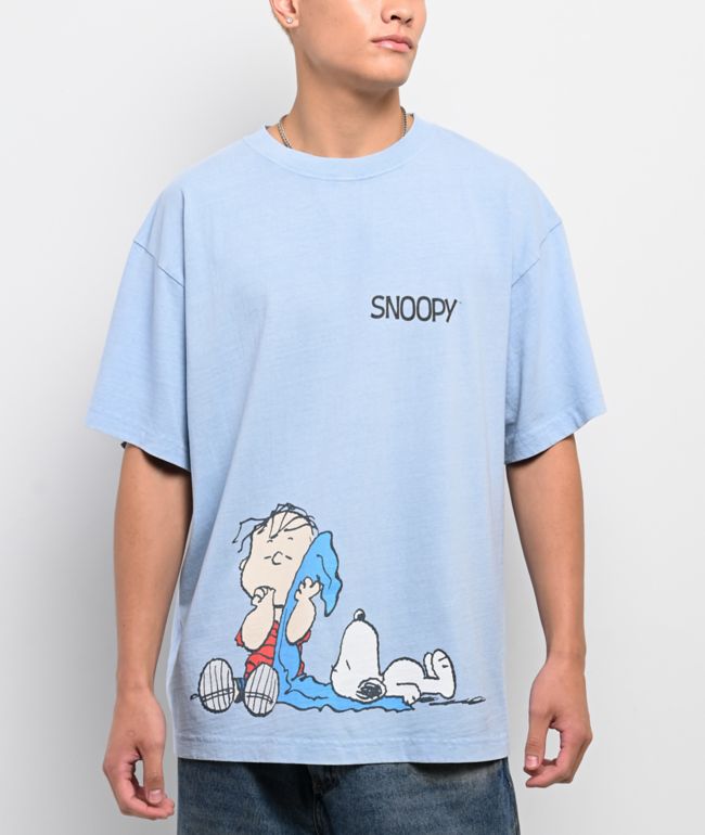 Peanuts Cozy Light Blue T-Shirt - 